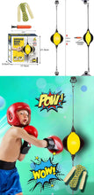 Load image into Gallery viewer, Kids Boxing Training Set - Speed Bag & Skipping Rope