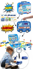 Load image into Gallery viewer, Police Parking DIY Suitcase - Toy Play Set
