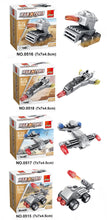 Load image into Gallery viewer, Kids Military Vehicle Building Block Play Kits - Set of 4