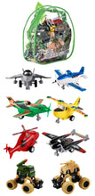 Load image into Gallery viewer, Kids Military Play Set - Soldiers, Aircraft & All Terrain Vehicles