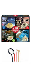 Load image into Gallery viewer, Boys 4-in-1 Excavation Kit