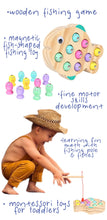 Load image into Gallery viewer, Magnetic Fishing Game Montessori Toy