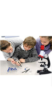 Load image into Gallery viewer, Microscope With LED 100X 400X & 1200X Science Toy