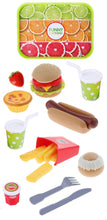 Load image into Gallery viewer, 27 Piece Pretend Food Play Set