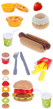 Load image into Gallery viewer, 27 Piece Pretend Food Play Set
