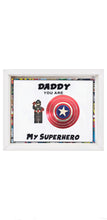 Load image into Gallery viewer, Captain America with Aluminium Shield - Father Day Box Frame Gift