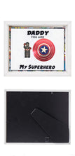 Load image into Gallery viewer, Captain America with Aluminium Shield - Father Day Box Frame Gift