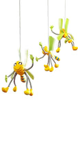 Load image into Gallery viewer, Spring Action Dragonfly Mobil