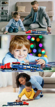 Load image into Gallery viewer, Vintage Die-Cast Truck Transporter and Cars Set - Red