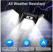 Load image into Gallery viewer, 60W 3 Heads Smart Sensor Outdoor Solar Flood Light