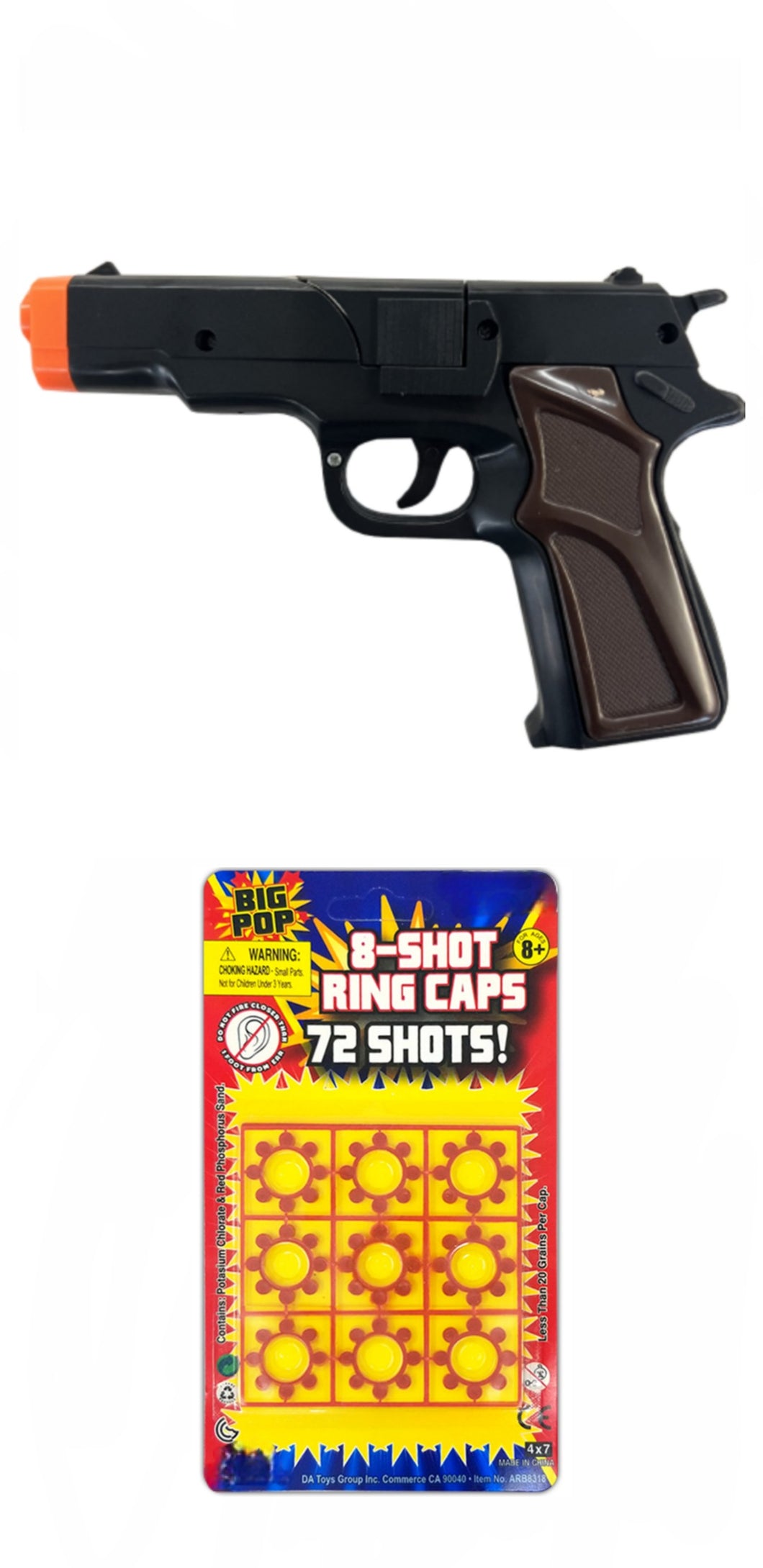 Pistol Cap Gun Toy