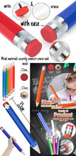 Load image into Gallery viewer, Giant Novelty 35cm Pencil and Eraser Set
