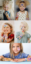 Load image into Gallery viewer, Individually Carded Kiddies Party Tattoos - Girls Pack of 12
