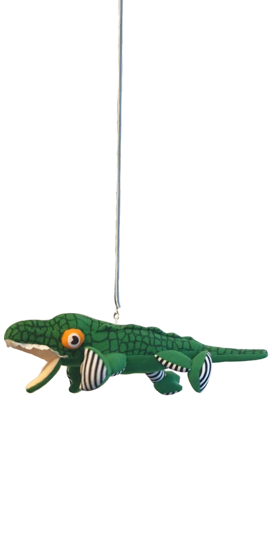 Spring Action Crocodile Baby Mobile