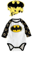 Load image into Gallery viewer, Batman Baby Grower - Long Sleeve - 0/6Months
