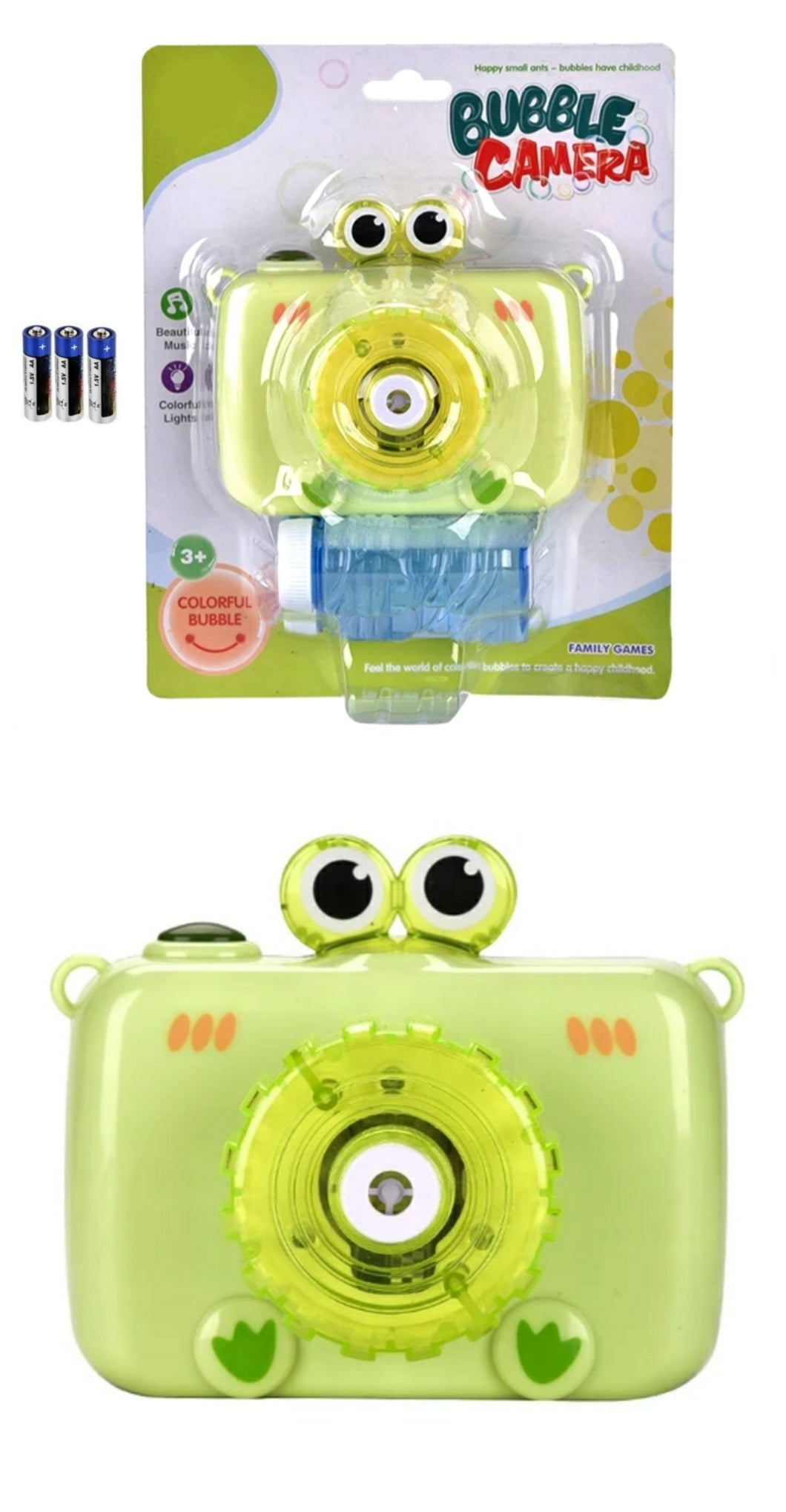 Bubble Camera - Frog