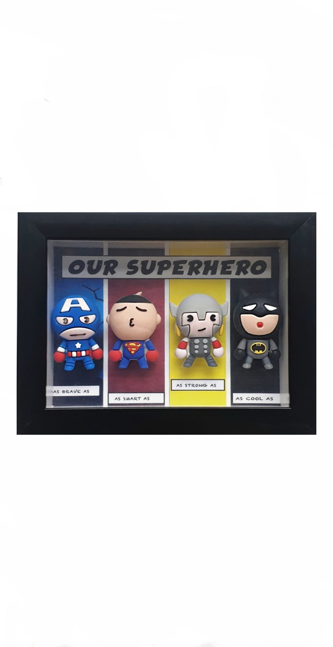 Our Super Hero Daddy - Fathers Day Boxed Frame Gift Set