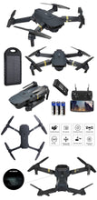 Load image into Gallery viewer, Foldable Pro 4k Micro Drone Kit - Includes Power Bank and AA Batteries For Remote
