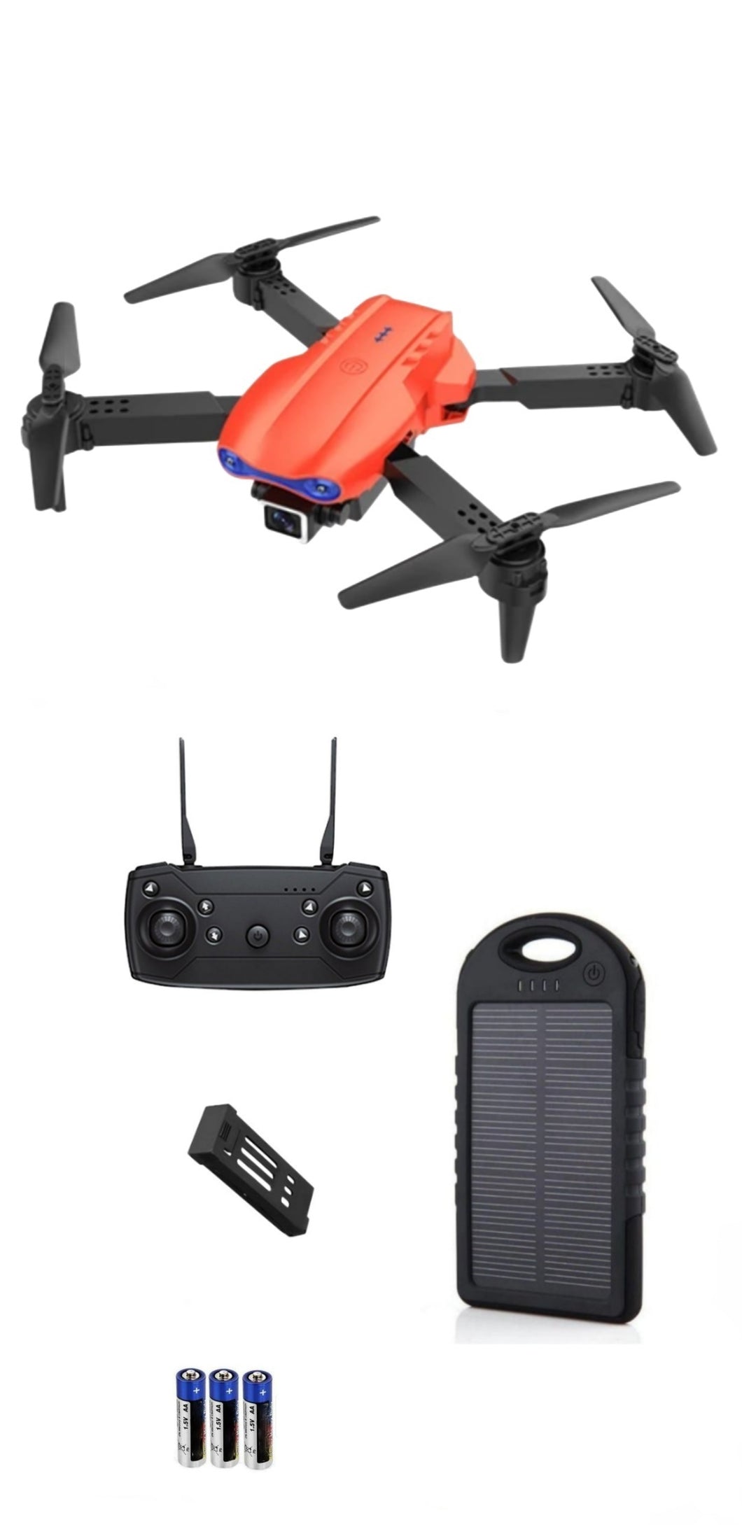 UAV Foldable Action Drone Kit + Powerbank